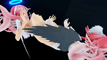 Angel vs devil mmd