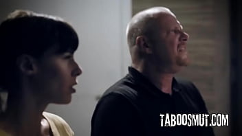 Hot brunette getting ass fucked hard while her teachers watching