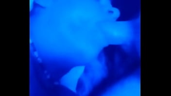 Deep in her mouth she swalowed it