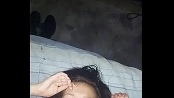 Beautiful brunette sucks a fat cock and gets fucked hard