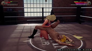 Bambi vs brian nf3d mixed sex combat ring