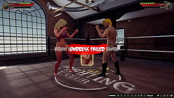 Bambi vs brian nf3d mixed sex combat ring