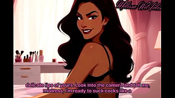 Practice Sucking Cock With Mistress Ai thumbnail