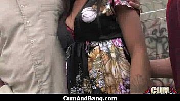 Ebony Girl Gets Slammed By Some White Dudes 18 thumbnail