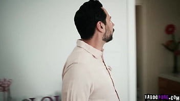 Destiny mira lets her stepdad tommy have a taste of what he is lusting for