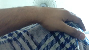 Licking the juicy liquid and swallow it