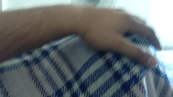 Licking the juicy liquid and swallow it