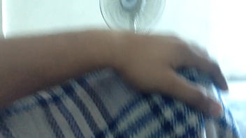 Licking the juicy liquid and swallow it