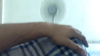 Licking the juicy liquid and swallow it