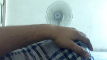 Licking the juicy liquid and swallow it