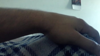 Licking the juicy liquid and swallow it