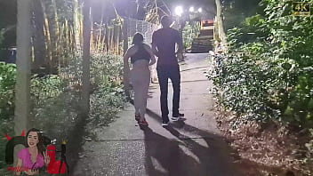 Conheci um seguidor no bosque maia em guarulhos e fomos foder no meio do mato