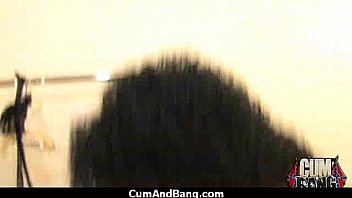 Extreme interracial gangbang 28