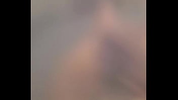 Phone hit by my cum