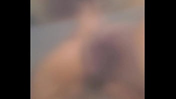 Phone hit by my cum