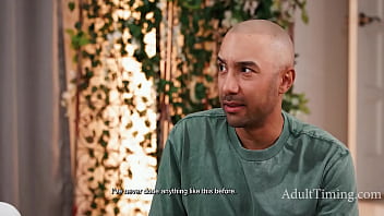 Tasting the painters special paint brush