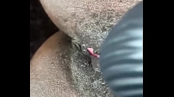 Amateur ebony cream pie