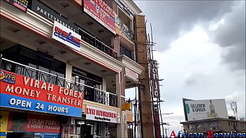 Huge new vibrator for ebony hoodrats