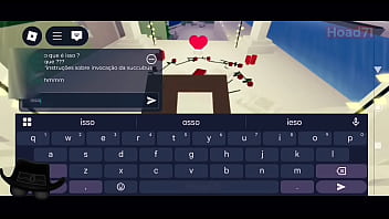 Milionário invoca uma succubus para usar ela igual um depósito de porra roblox