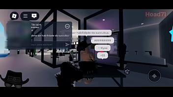 Milionário invoca uma succubus para usar ela igual um depósito de porra roblox