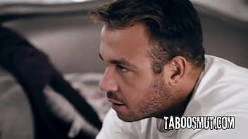 Brunette stepsister finally fuck with stepbrother who got out of jail