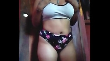 Delicious huge tits model shows herself to fans