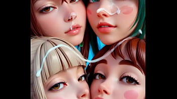 ：curated ai generated anime erotica mix — 18 virtual characters only no real people
