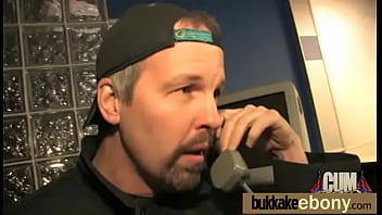 Ebony Gets Fucked In All Holes By A Group Of White Dudes 15 thumbnail