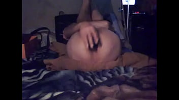 Masturbating and vibrator in my ass