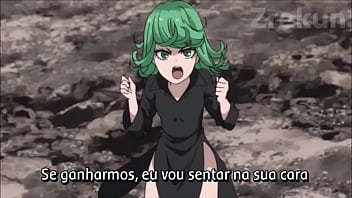 Tatsumaki diz que vai sentar na cara de genos versão japonesa