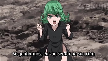 Tatsumaki diz que vai sentar na cara de genos versão japonesa