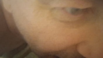 A mature couple makes their handheld home porn footage