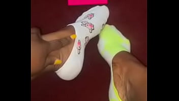 Enjoy queen in socks