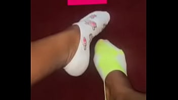 Enjoy queen in socks