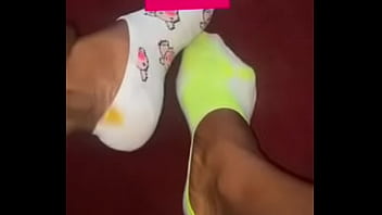 Enjoy queen in socks