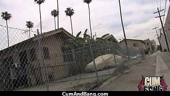 Real ebony babe getting hard core group making out 27