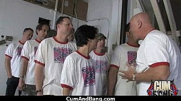 Real ebony babe getting hard core group making out 27