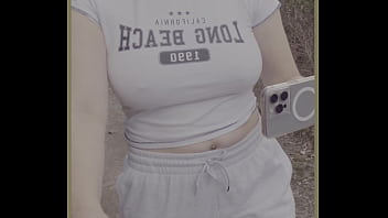 Milf Braless Tease thumbnail