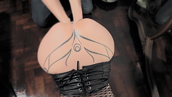 Extreme gape on the mirror