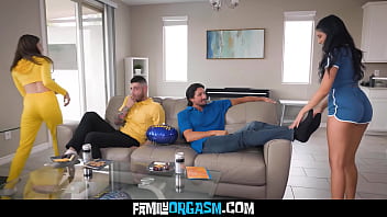 Helpful daughters tackle household tasks with dedication and teamwork