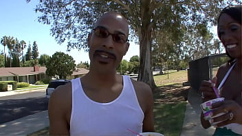 Codi bryant has a gigantic pair of home grown melons that her boyfriend is sucking on