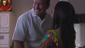 Codi bryant has a gigantic pair of home grown melons that her boyfriend is sucking on