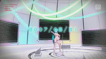 Hatsune miku desnuda con semen y dildo mod