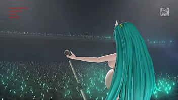 Hatsune miku desnuda con semen y dildo mod