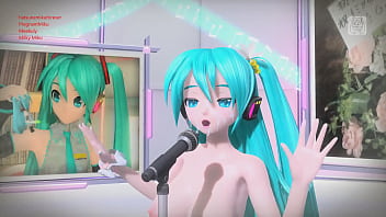 Hatsune miku desnuda con semen y dildo mod