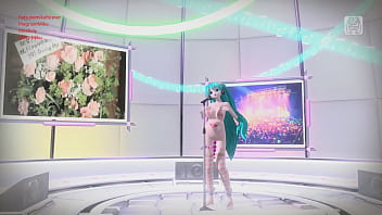 Hatsune miku desnuda con semen y dildo mod