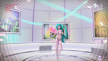 Hatsune miku desnuda con semen y dildo mod