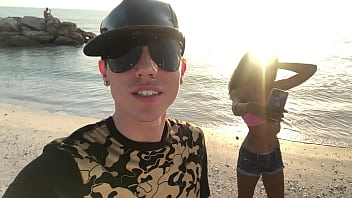 Aiden valentine and cosmonaut watch the rockets takeoff