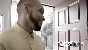 Sorority teen gets tied up to a chair and fucked by two guys