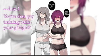 Gym girls make you worship abs joi